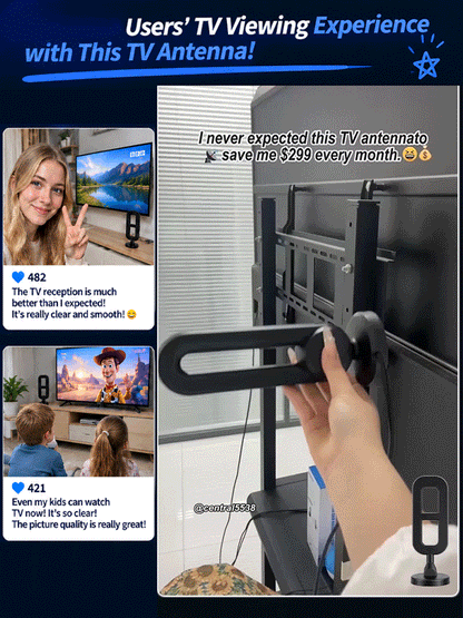 Quantum Starlink TV Receiver (HD Digital Antenna)