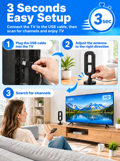 Quantum Starlink TV Receiver (HD Digital Antenna)