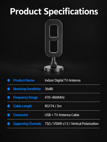 Quantum Starlink TV Receiver (HD Digital Antenna)