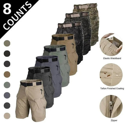 Men‘s Tactical Cargo Shorts – now with stretch, storage, and all‑day comfort---BUY 2 GET 15% OFF & Free Shipping