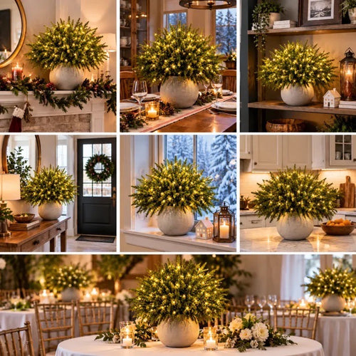 🔥Last Day 50% OFF🎄Enchanted Evergreen Pine with Lights
