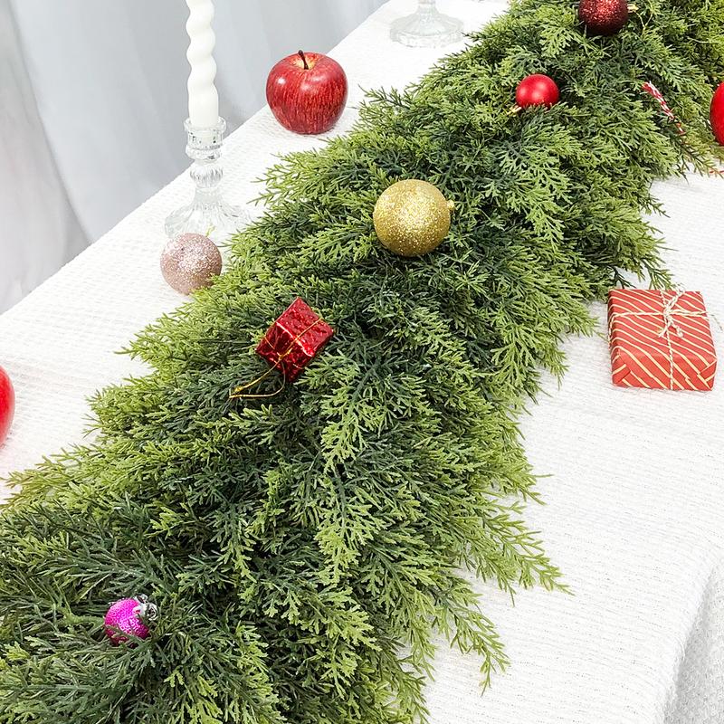🎅HOT SALE 49% OFF⛄Artificial Cedar Garland🎄(6 FT)