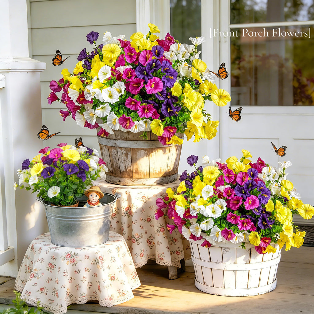 🔥BUY 1 GET 1 FREE (2 PCS)🔥UV Resistant Artificial Petunias Flowers