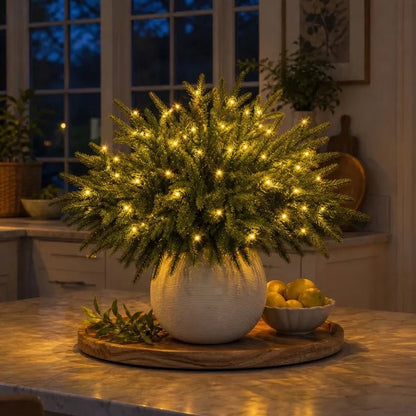🔥Last Day 50% OFF🎄Enchanted Evergreen Pine with Lights