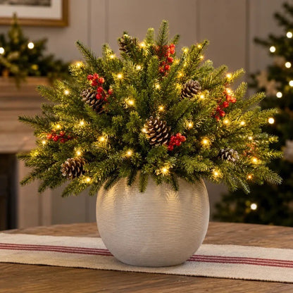 🔥Last Day 50% OFF🎄Enchanted Evergreen Pine with Lights