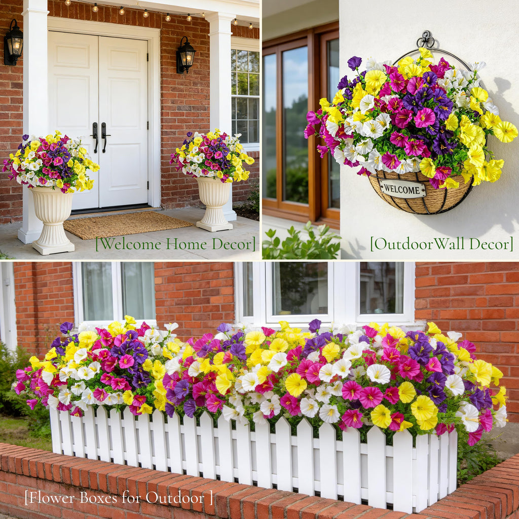 🔥BUY 1 GET 1 FREE (2 PCS)🔥UV Resistant Artificial Petunias Flowers