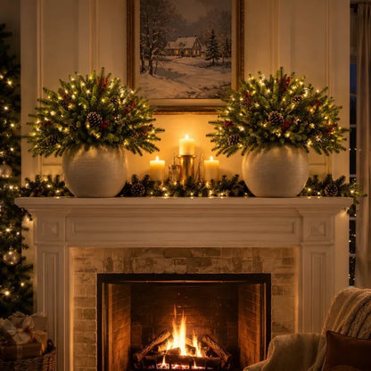 🔥Last Day 50% OFF🎄Enchanted Evergreen Pine with Lights