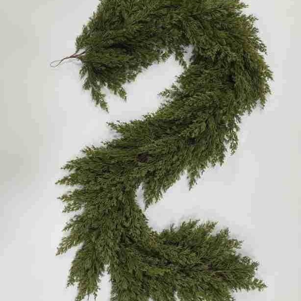 🎅HOT SALE 49% OFF⛄Artificial Cedar Garland🎄(6 FT)