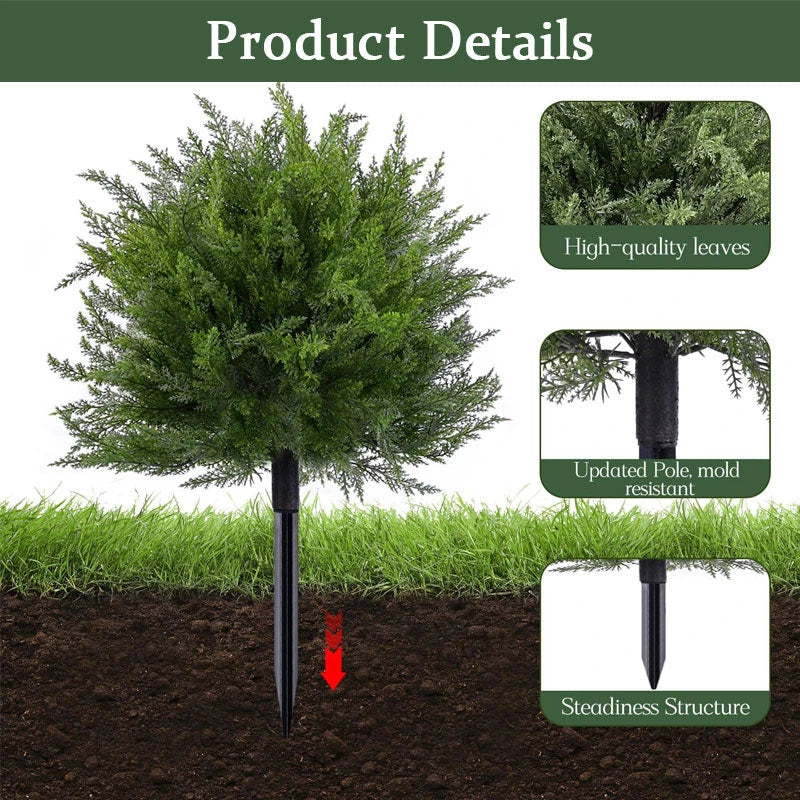 🔥 Last Day Sale Price | Artificial Cedar Landscape Tree – Porch & Gard – SunLife