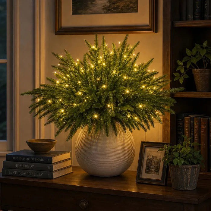 🔥Last Day 50% OFF🎄Enchanted Evergreen Pine with Lights