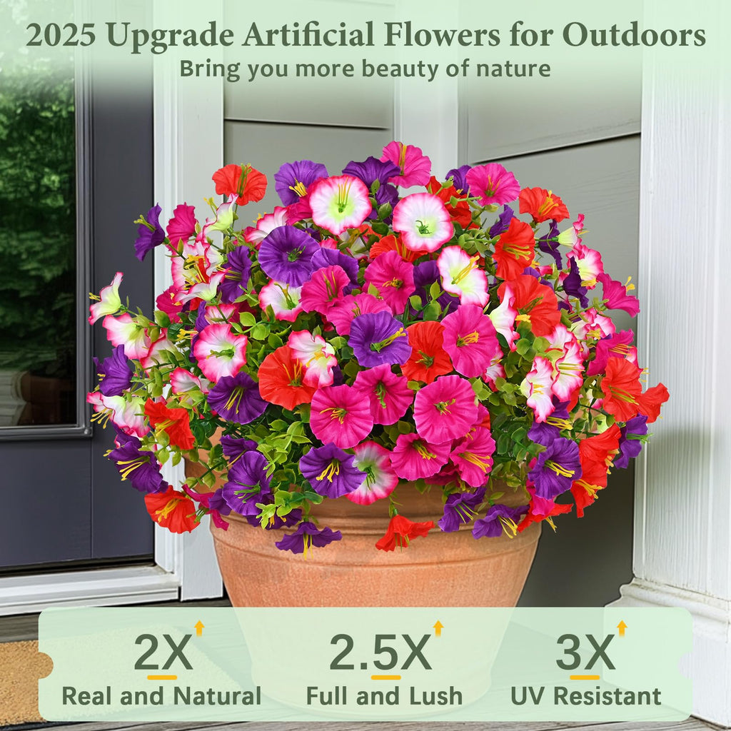 🔥BUY 1 GET 1 FREE (2 PCS)🔥UV Resistant Artificial Petunias Flowers