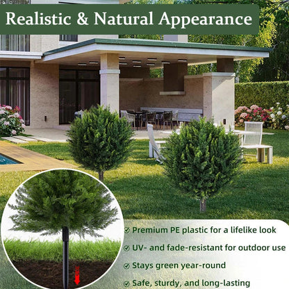 🔥 Last Day Sale Price | Artificial Cedar Landscape Tree – Porch & Gard – SunLife
